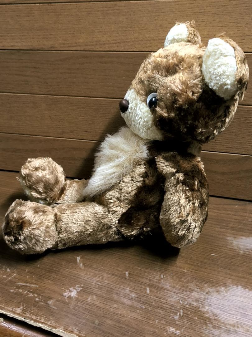 ★日本製★ 童心 クマのモコ ぬいぐるみ [全高28cm] テディベア くまさん