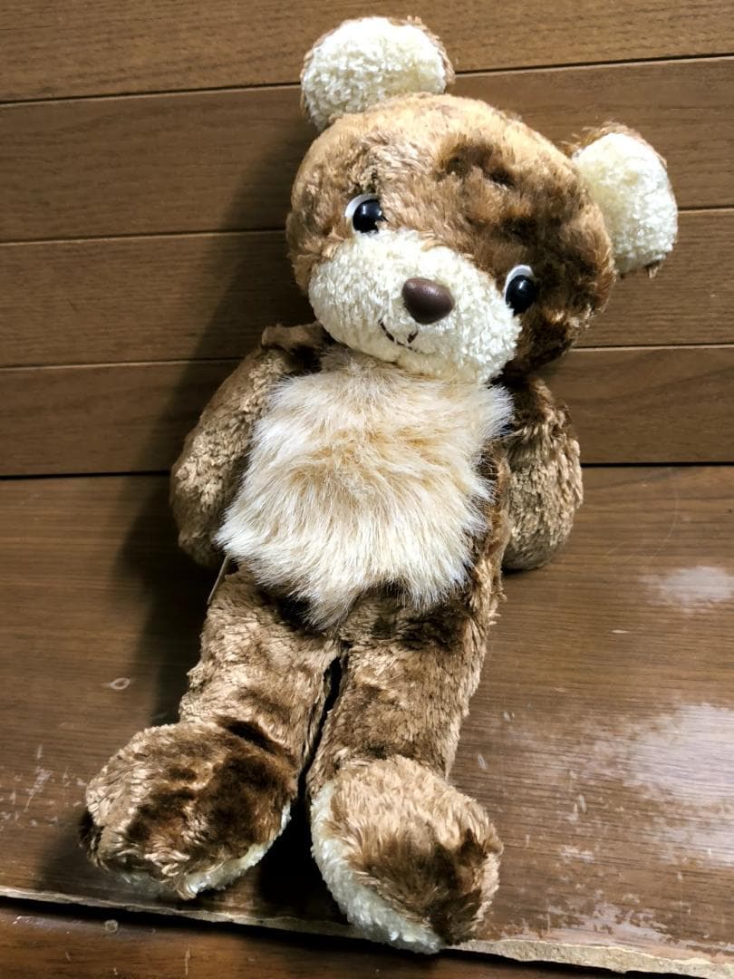 ★日本製★ 童心 クマのモコ ぬいぐるみ [全高28cm] テディベア くまさん