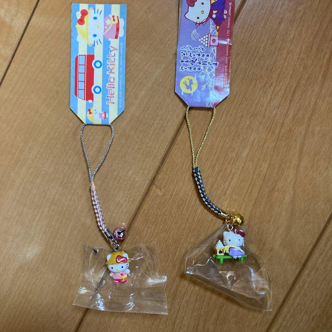 ご当地キティ　根付け　幼稚園　十五夜