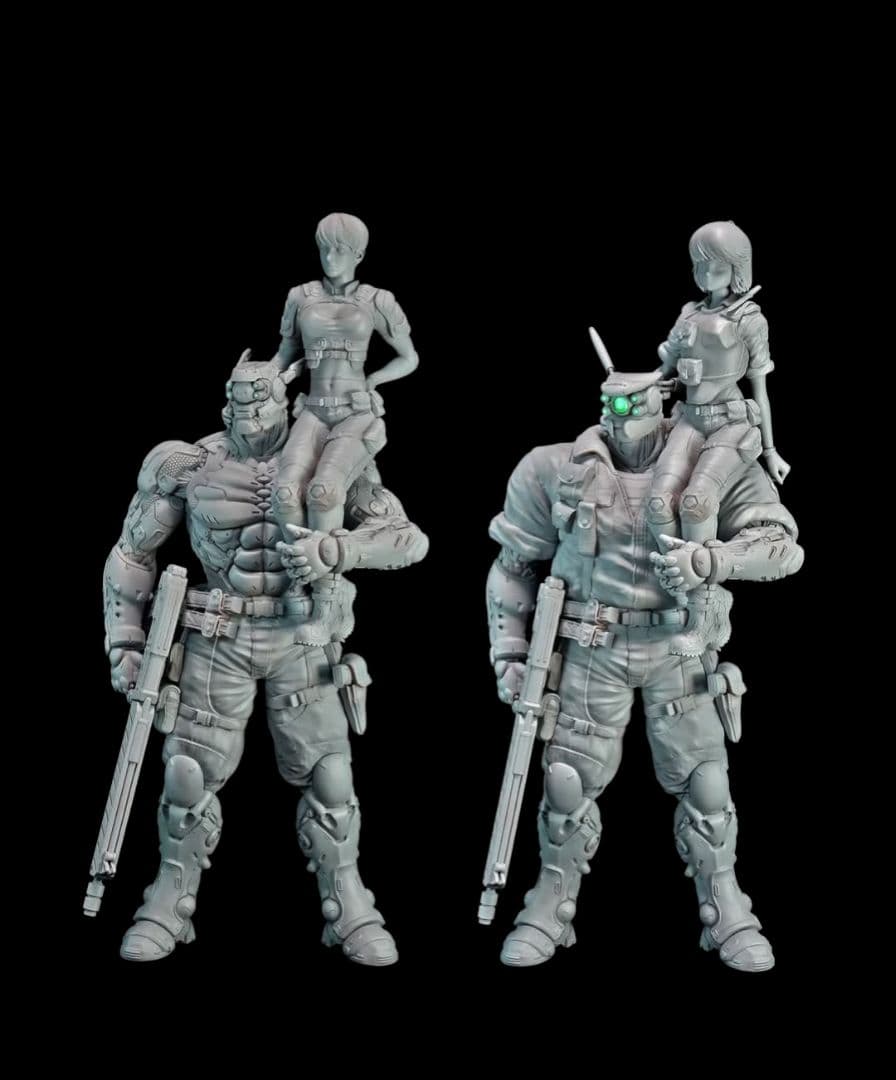 アップルシード 1/6 ガレージキット（未組み立て未塗装）Appleseed