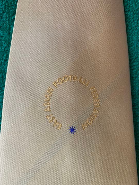 希少品！東アジアサッカー連盟 Tie フォーマルに最適 未使用非売品