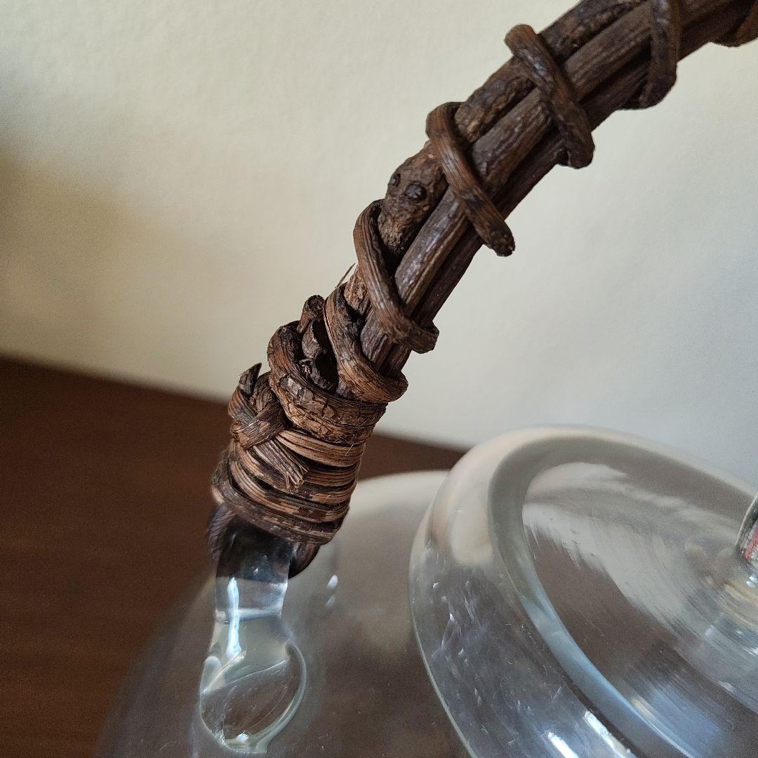 アンティーク ＊ガラス製急須＊