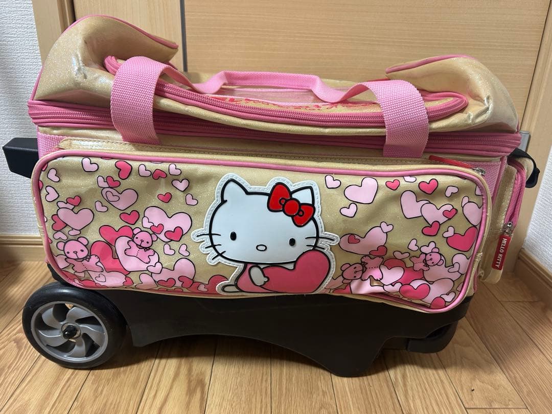 ボウリング　ハローキティ2ボールカート