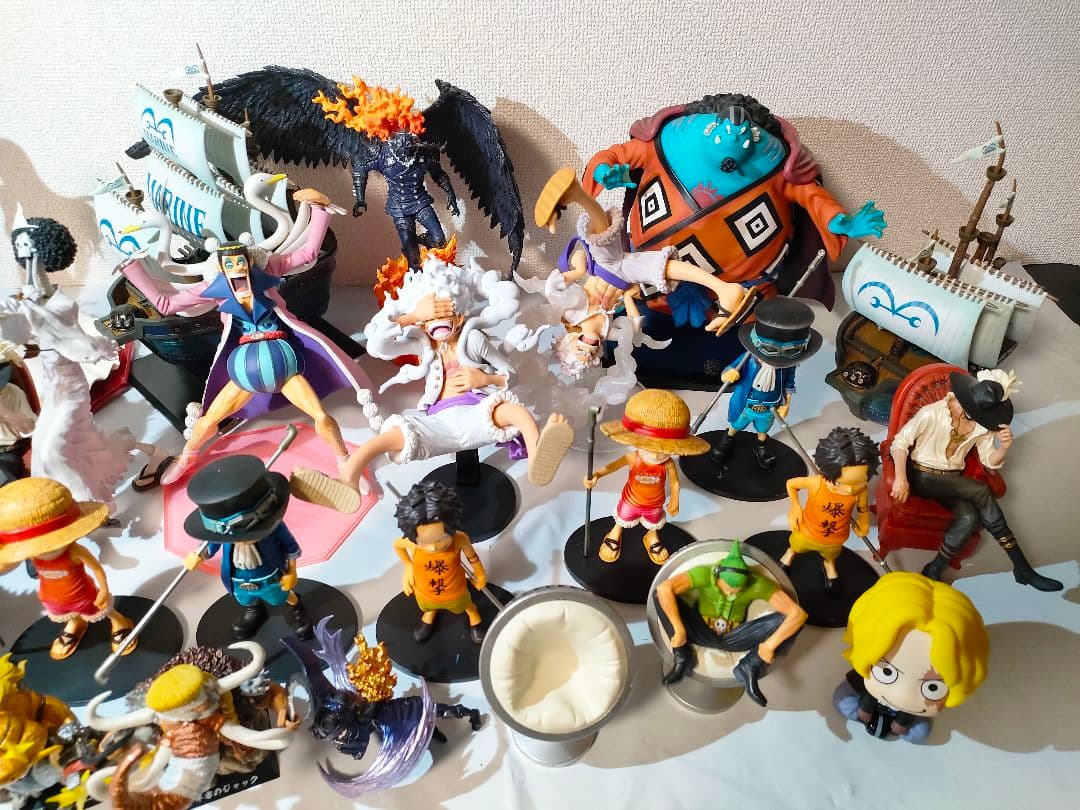 ☆　ワンピースフィギュア　まとめ売り　ルフィ　エース　サボ　ジンベエ　ブルック