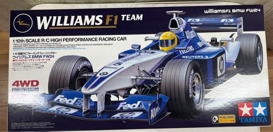 ホビーラジコン TAMIYA WILLIAMS  FW24