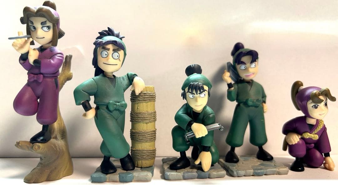 忍たま乱太郎 六年生＆四年生フィギュア五体セット