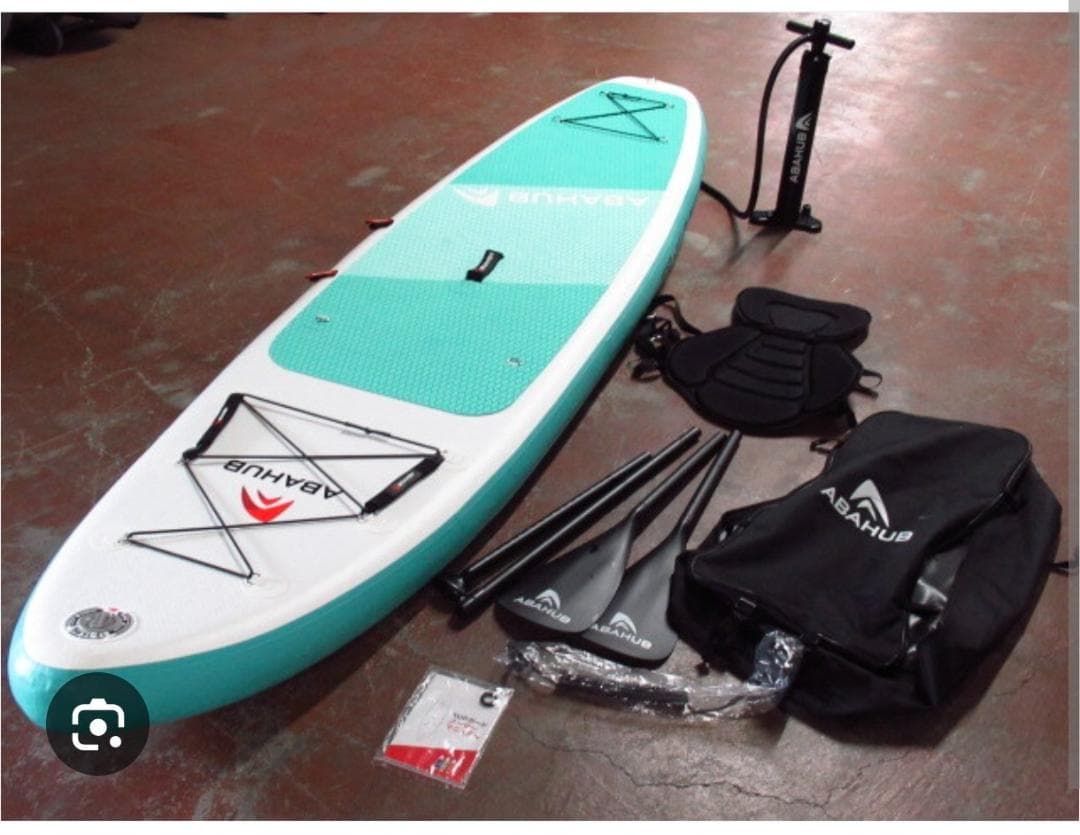 スタンドアップパドルボード 青と白