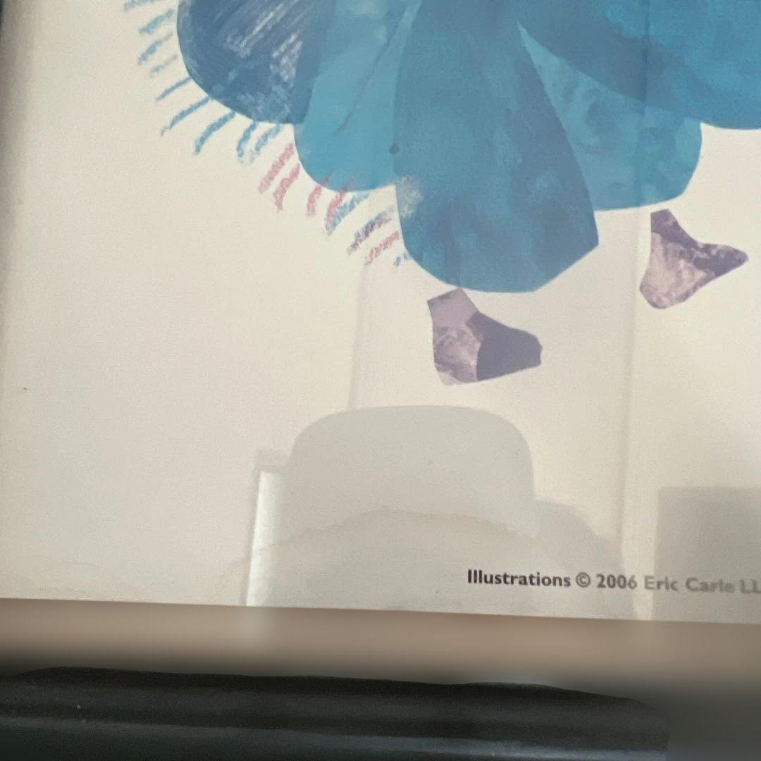 はらぺこあおむしのポスターとフレーム付き