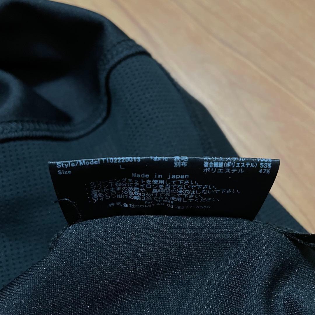 TFW49 モックネック　Tシャツ ブラック　L ゴルフ