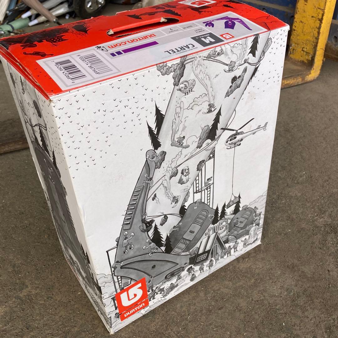 Burton Cartel Mサイズ パープルビンディング