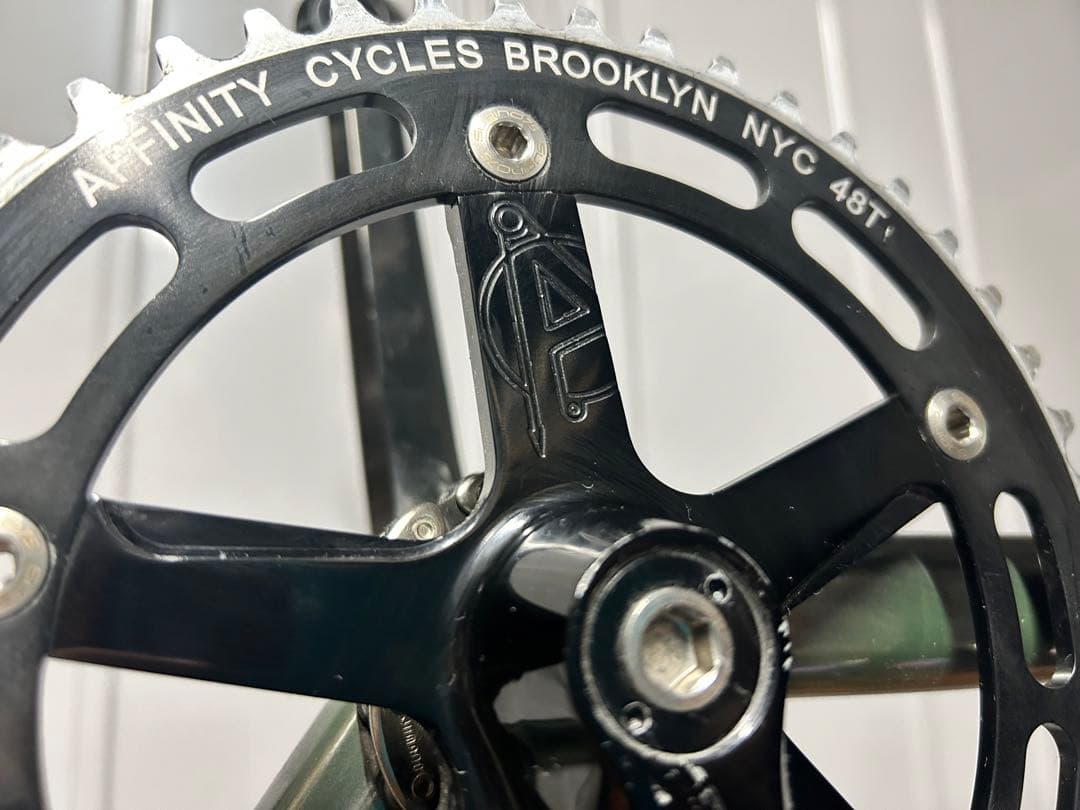 affinity cycles 旧ロゴ 超希少 クランクセット 48t