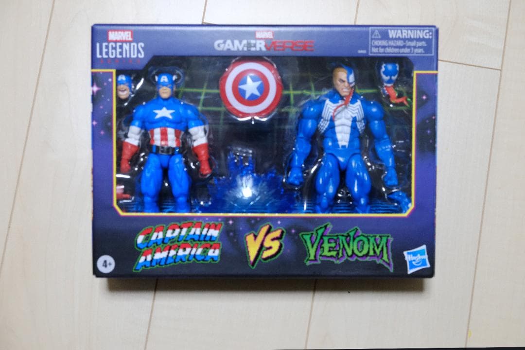 キャプテンアメリカ VS ヴェノム フィギュア