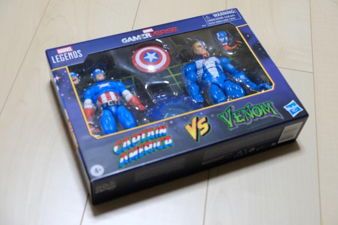 キャプテンアメリカ VS ヴェノム フィギュア