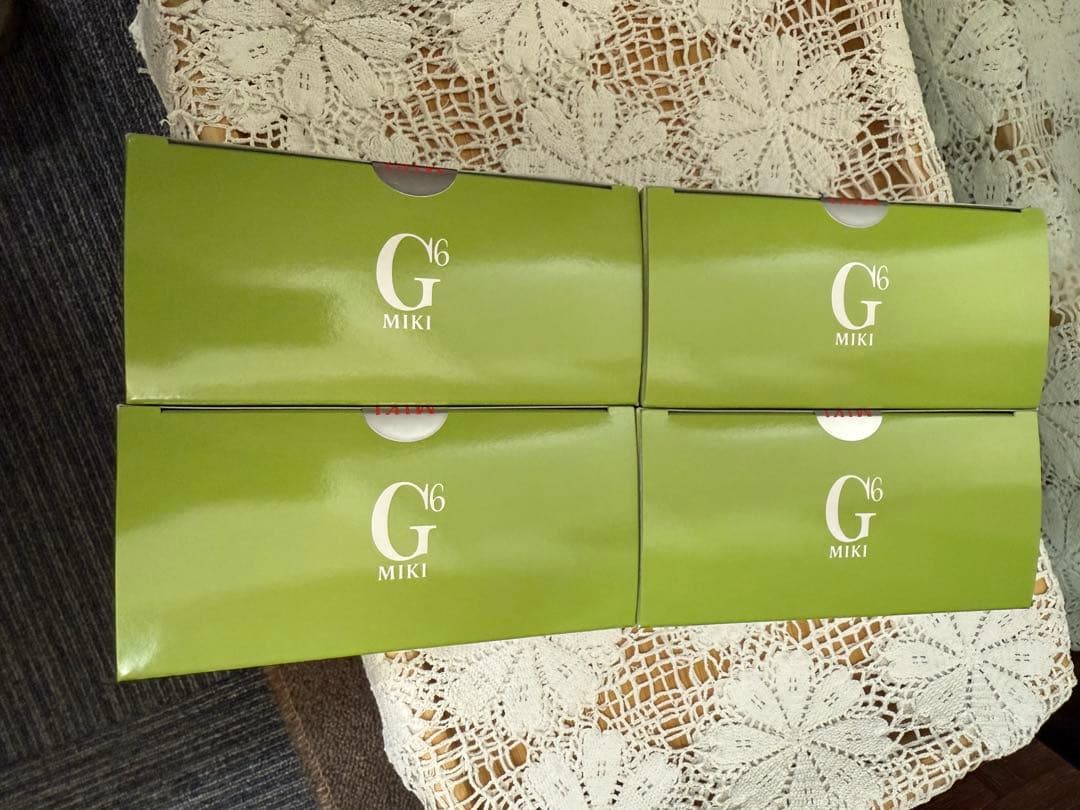 不用品　ミキ Gシックス 4箱 120包　賞味期限長い　ミキプルーン　食物繊維