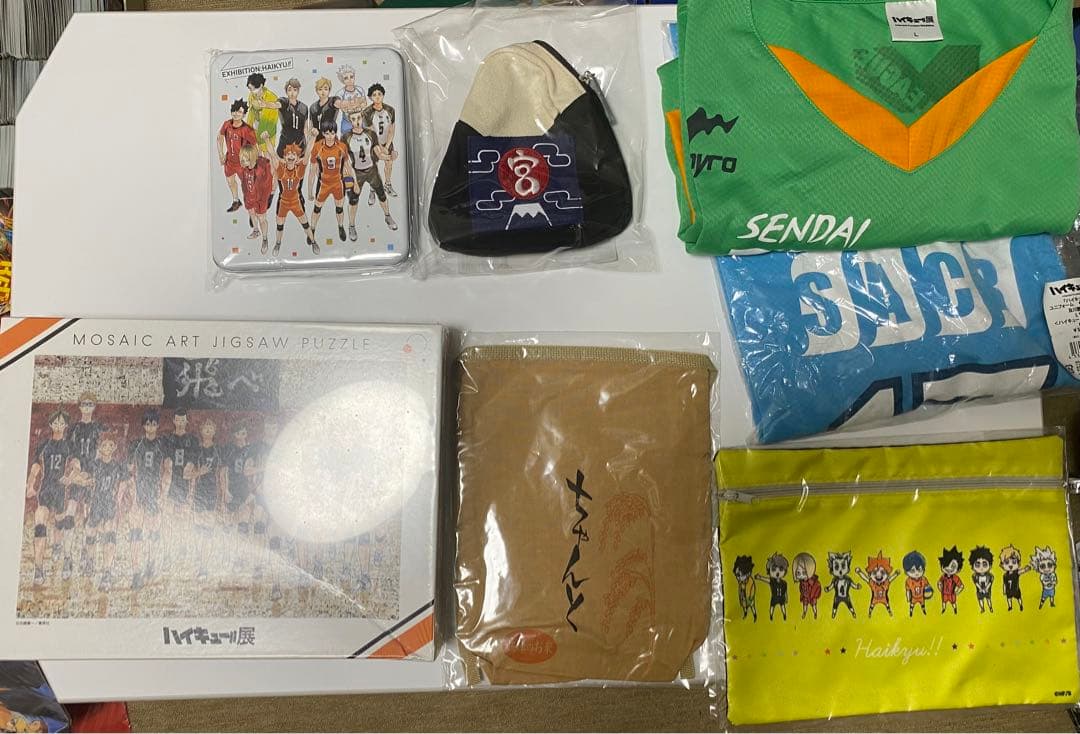 ハイキュー!!展 セット売り(ユニフォームサイズL)