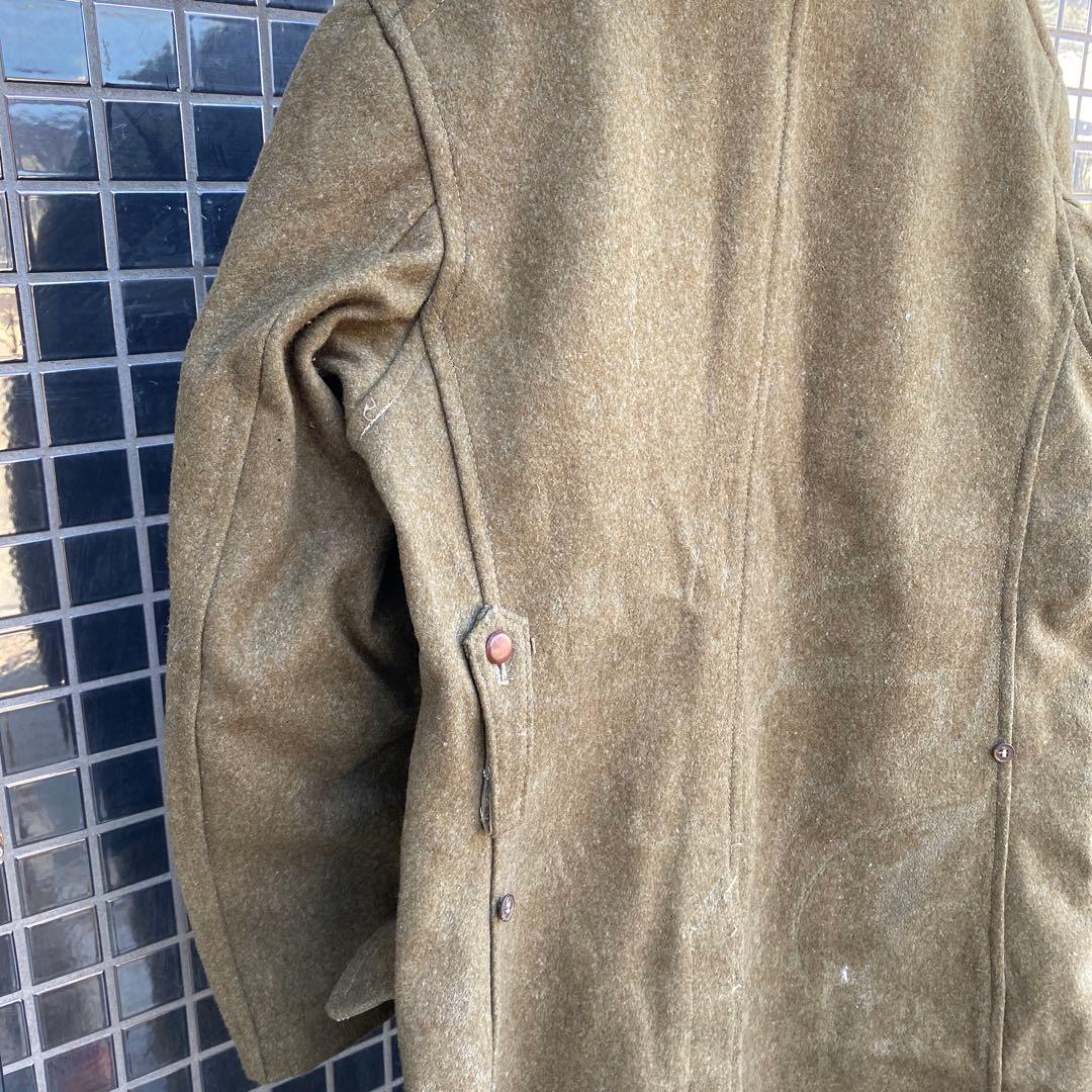 昭和17年製 旧日本軍 陸軍九八式 外套服 ウールコート　極上品