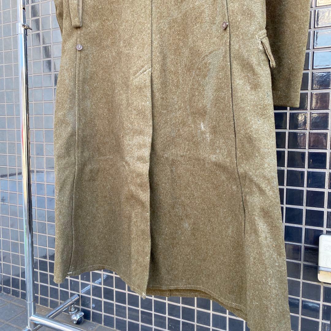 昭和17年製 旧日本軍 陸軍九八式 外套服 ウールコート　極上品