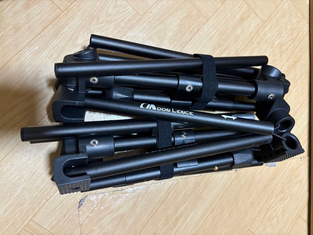 新品MOON LENCE アウトドアチェア 4段階高さ調節 耐荷重180kg