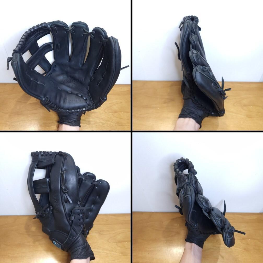 ミズノ 日本製 松井秀喜モデル 波賀工場製作 Mラベル 外野用 軟式グローブ
