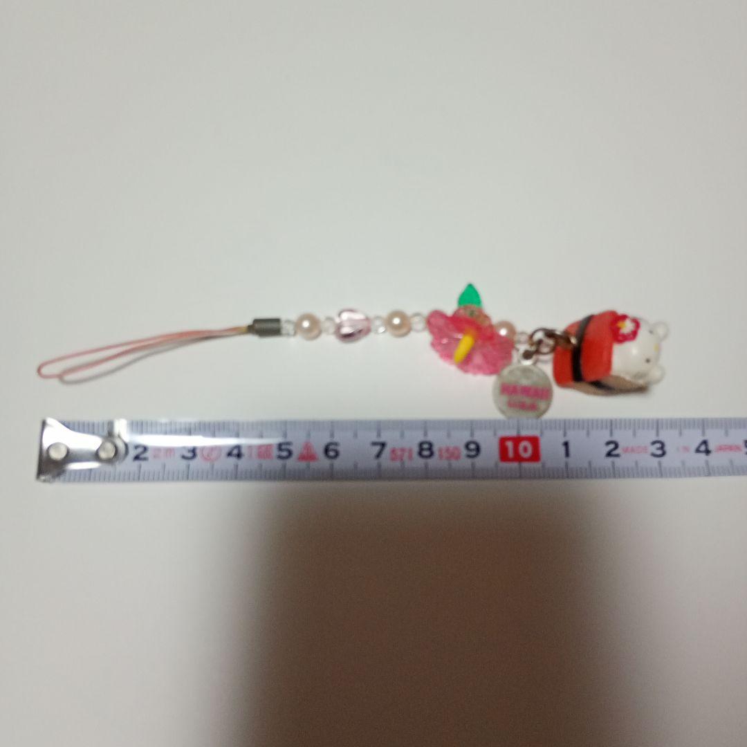 激レア　ハローキティ　HAWAII　限定　スパムストラップ　90s