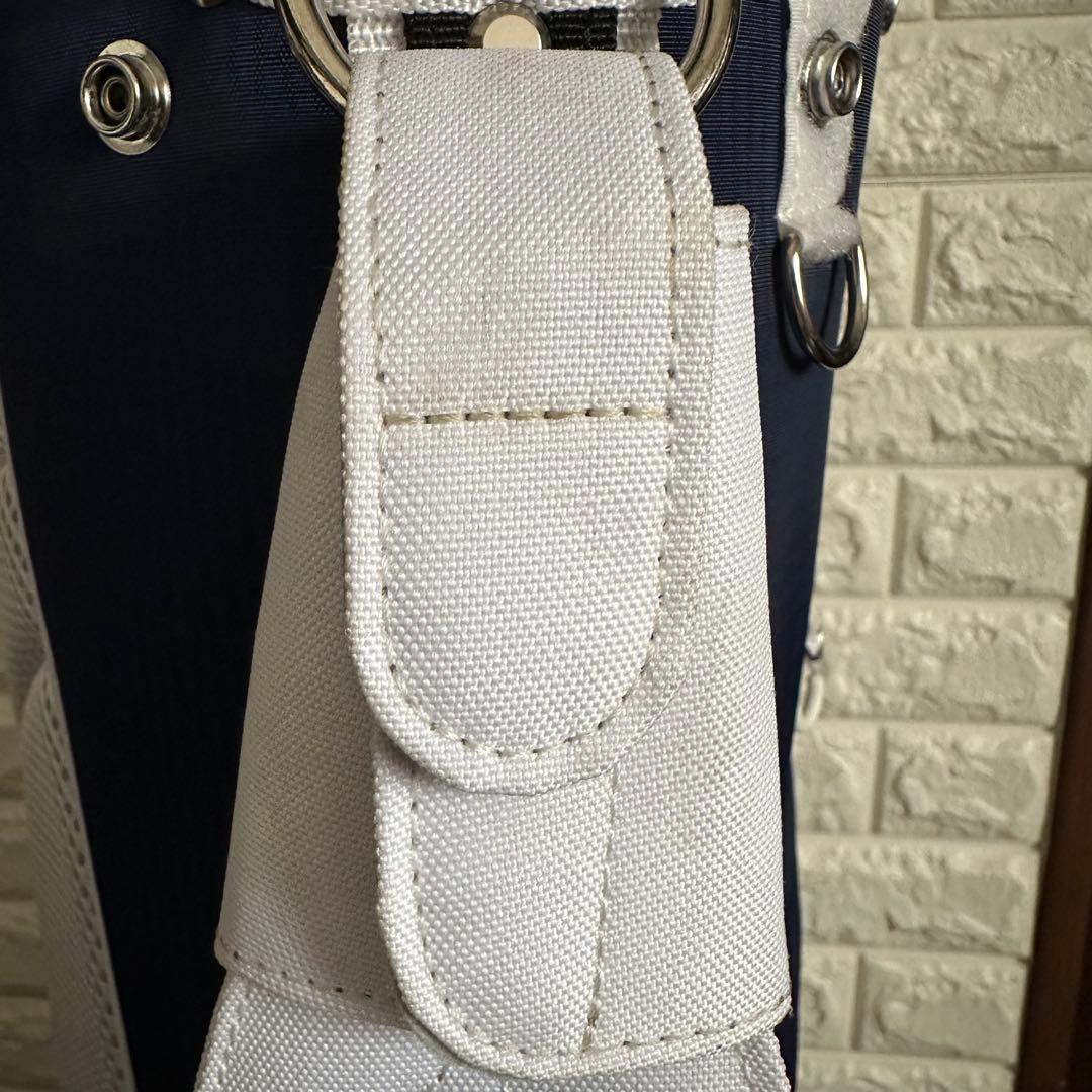 ニューバランス リップストップ 軽量 ハーフキャディバッグ 7.5型 ネイビー