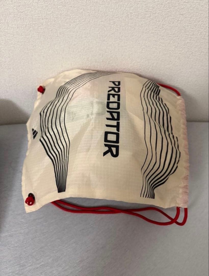 adidas Predator サッカーシューズ レッド/ホワイト 27cm