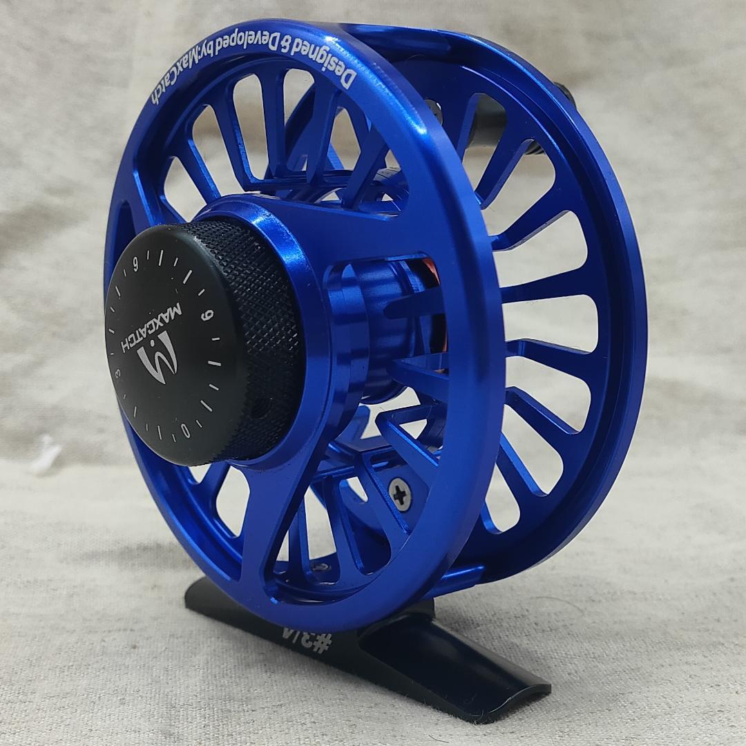 値下げ　Maxcatch Avidシリーズ フライフィッシングリール 3/4