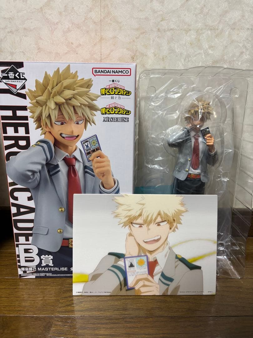 僕のヒーローアカデミア 一番くじ　紡ぐ力　爆豪　勝己 B賞　フィギュア