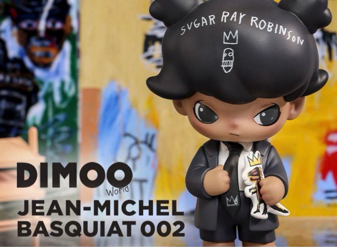 DIMOO × JEAN-MICHEL BASQUIAT 001 POPMART