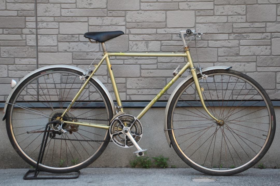 引き取り限定♪フジ♪フェザーCOMPO♪FUJI♪クロモリフレーム♪ビンテージ♪