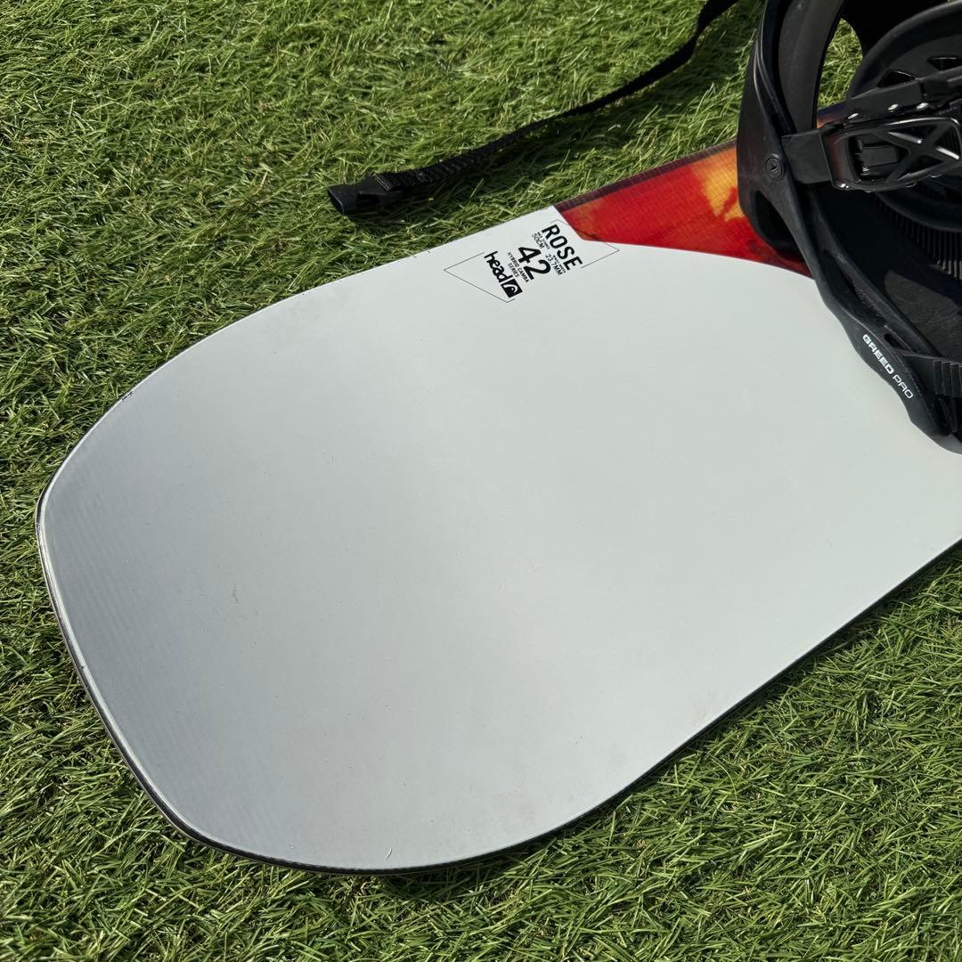 レディース　HEAD ROSE 142cm 18/19 LINK S セット