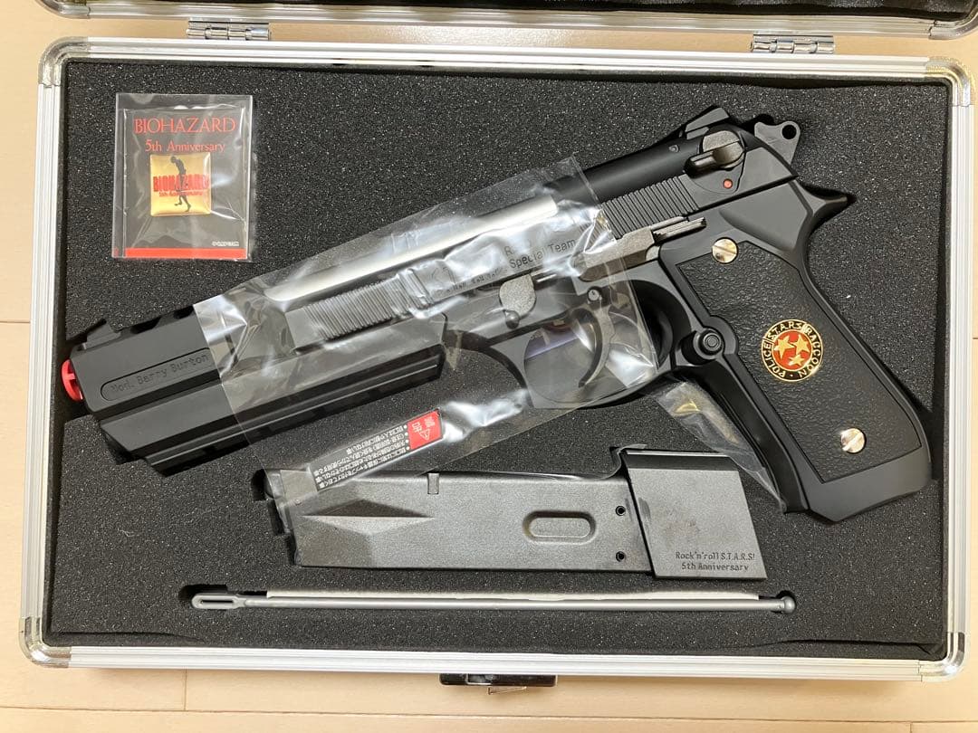 バイオハザード　東京マルイ サムライエッジ バリーバートンモデル 2001