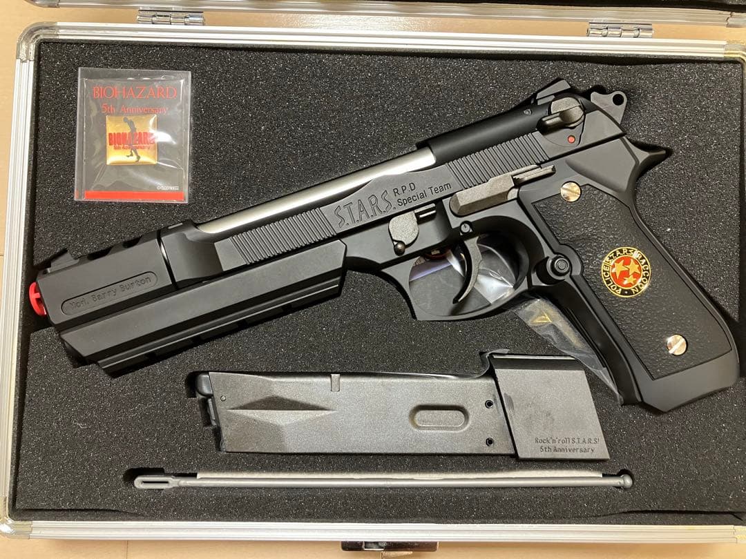 バイオハザード　東京マルイ サムライエッジ バリーバートンモデル 2001