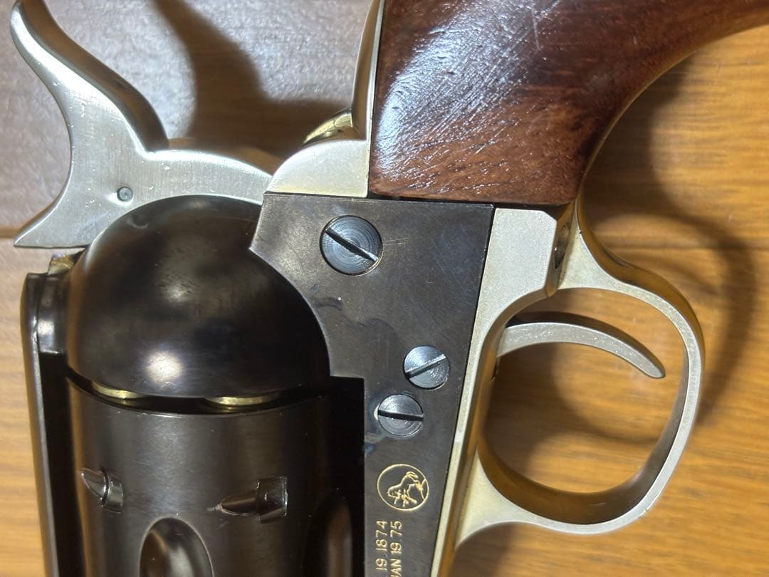 マルシン工業 6㎜BBガス コルトSAA.45 DXピースメーカー 木グリ