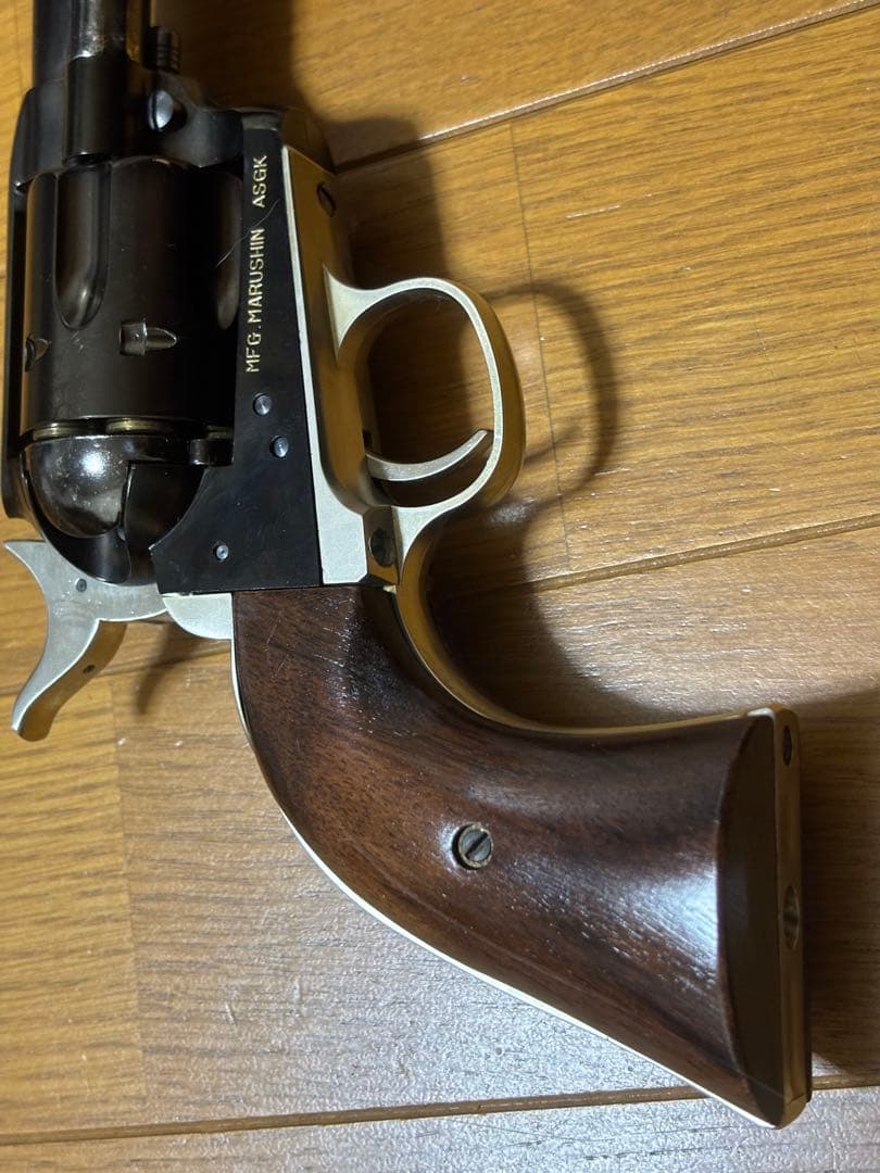 マルシン工業 6㎜BBガス コルトSAA.45 DXピースメーカー 木グリ