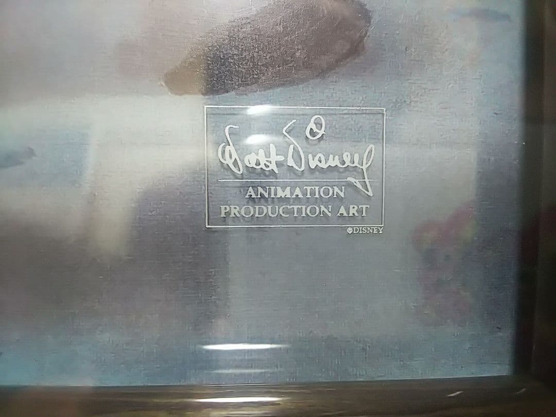 ディズニー ミッキーの王子と少年 原画セル