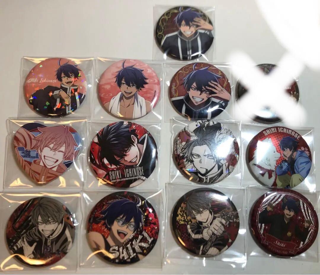 23点 一ノ瀬四季 桃源暗鬼 缶バッジ セット マズル ホログラム 原作