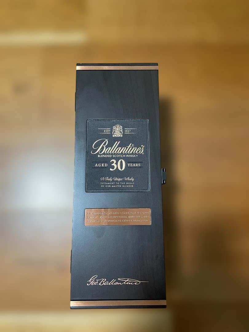 未開栓 美品 バランタイン 30年 木箱入 Ballantine's