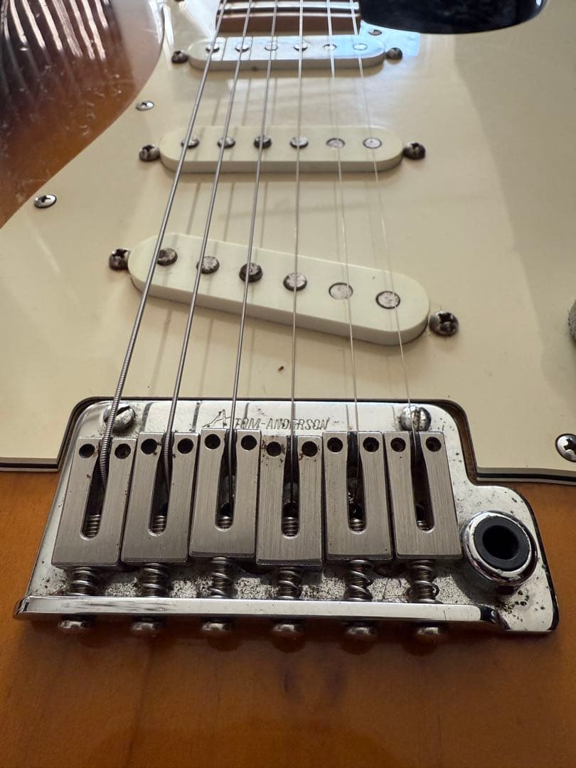 TOM ANDERSON ストラト2S タバコバースト バズフェイトン