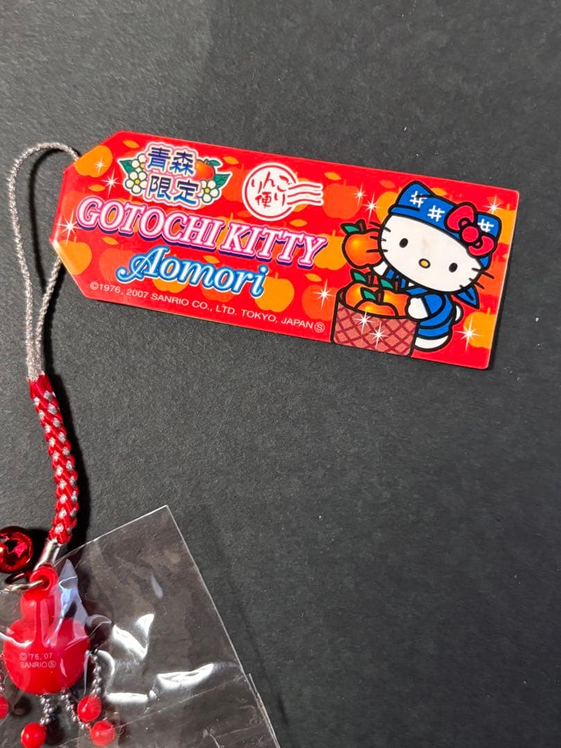 激レア❣️未使用未開封❗️ご当地キティ青森 りんご便り2007