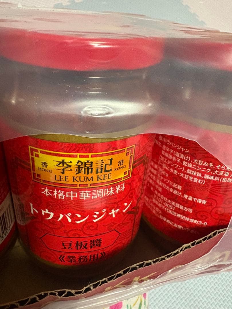 豆板醤　李錦記　368g 12個入り