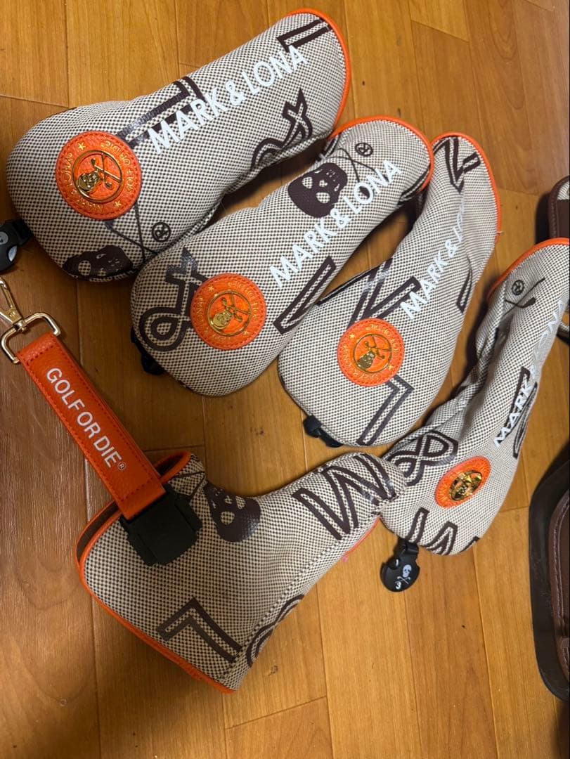 MARK & LONA キャディバッグ ベージュ　2022モデル　ゴルフセット