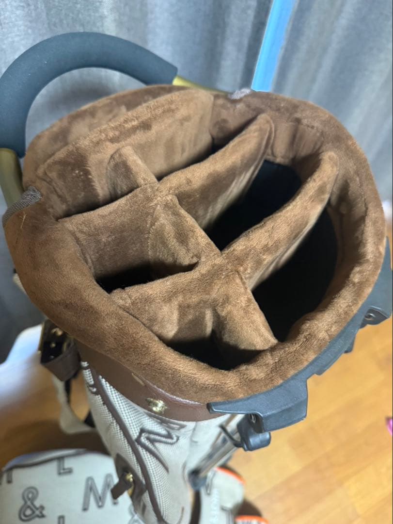 MARK & LONA キャディバッグ ベージュ　2022モデル　ゴルフセット