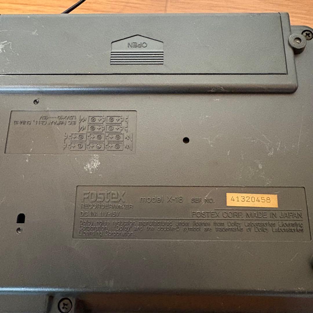 Fostex X-18 マルチトラックレコーダー