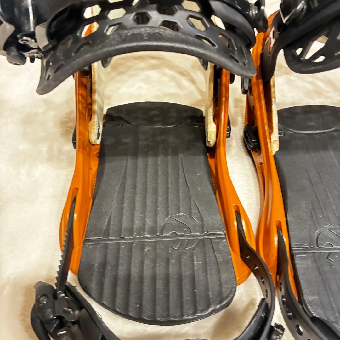 FLUX GX ビンディング sサイズ ブラック オレンジ レディース