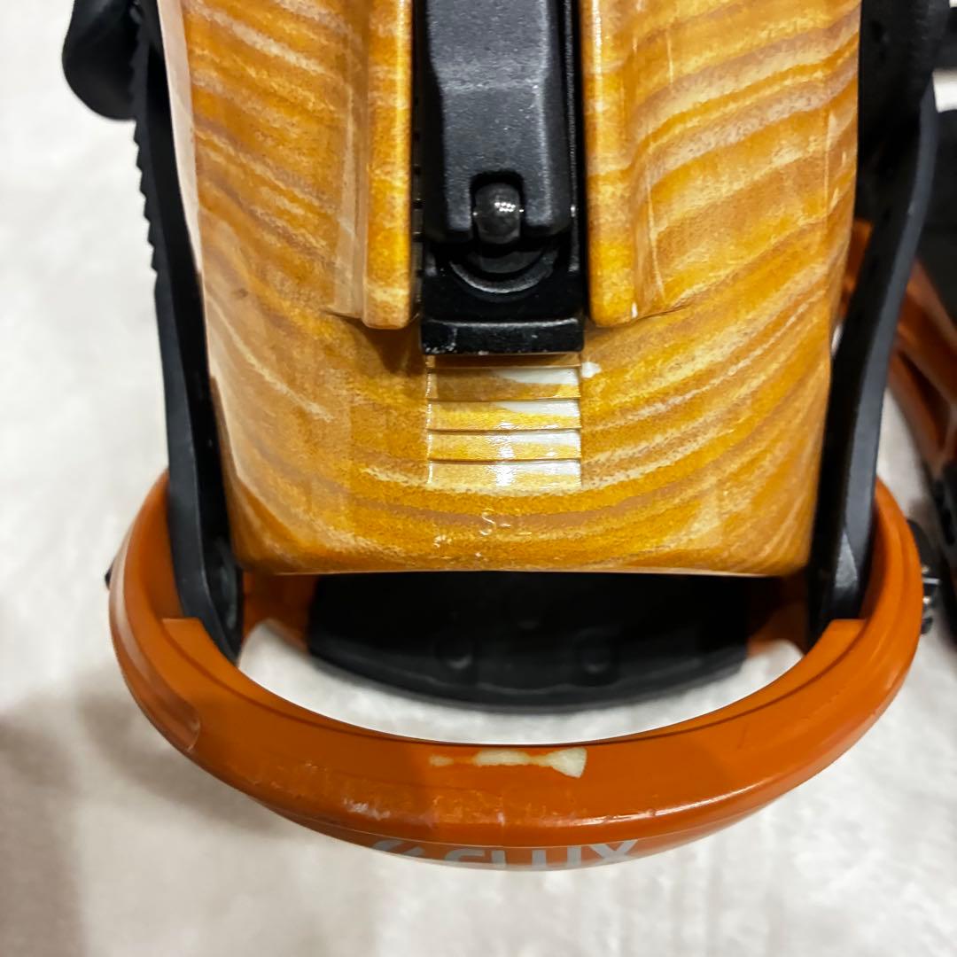 FLUX GX ビンディング sサイズ ブラック オレンジ レディース