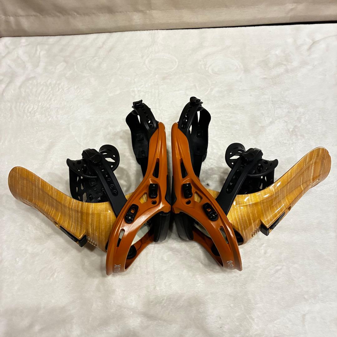 FLUX GX ビンディング sサイズ ブラック オレンジ レディース
