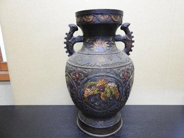 七宝花瓶　MA352