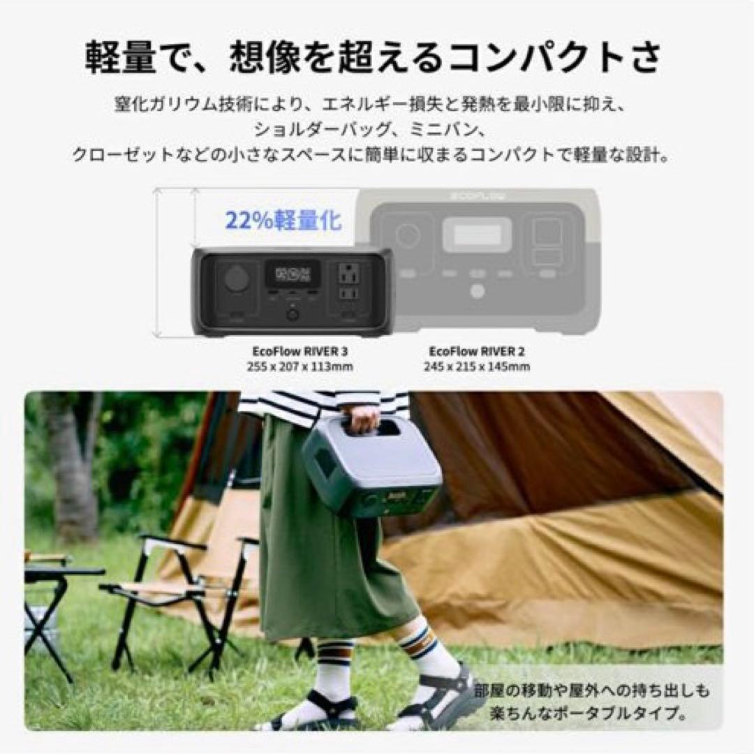 EcoFlowポータブル電源230W 新品・未開封品