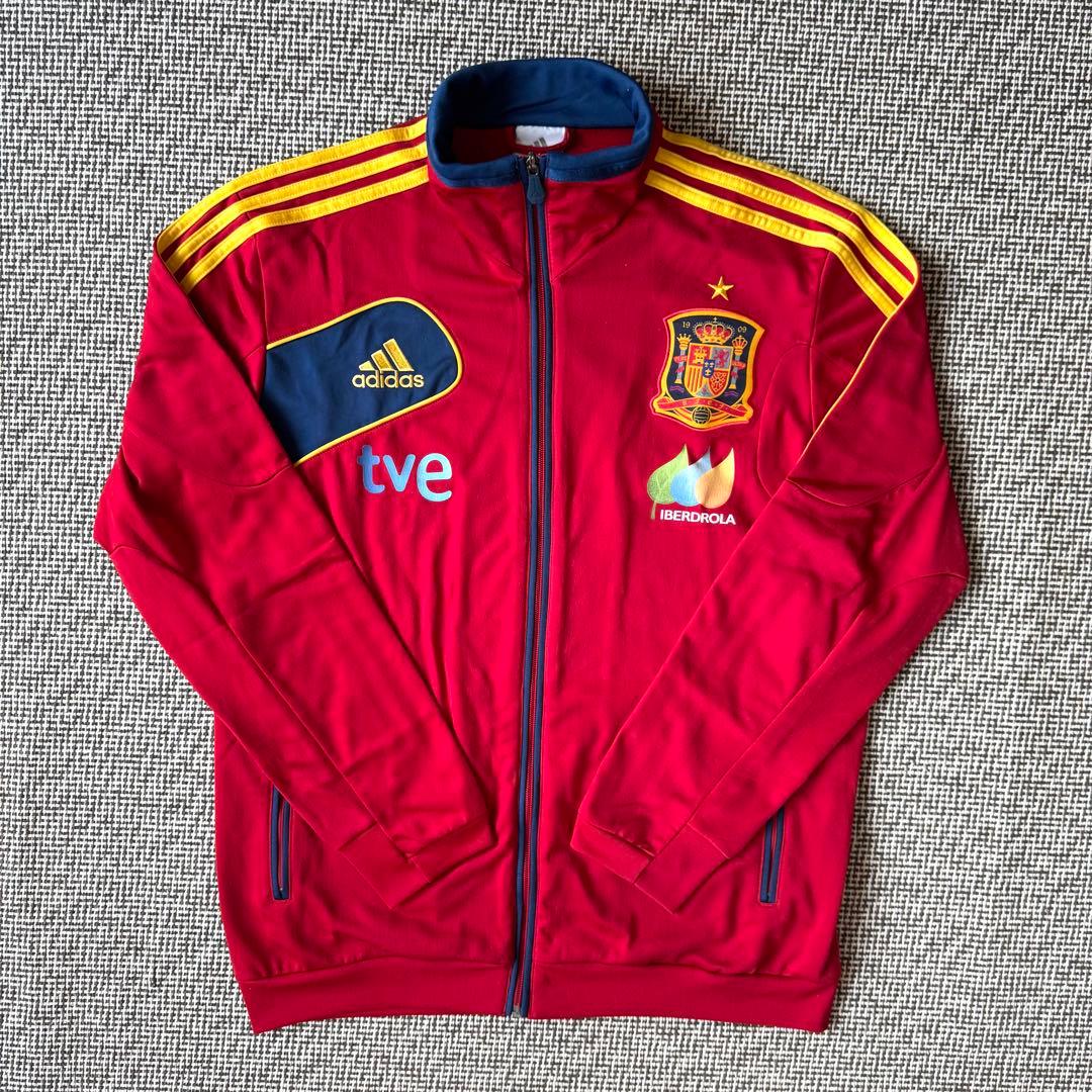 【選手着用フルスポンサー付】スペイン代表 ２０１２／トレーニングスーツ